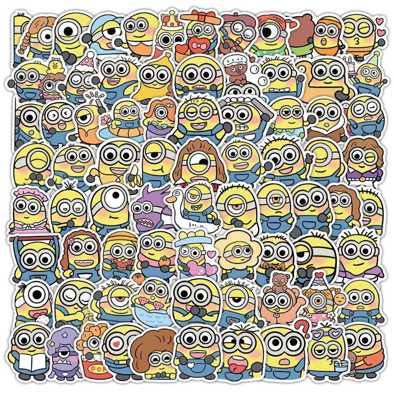 Memo Pad Sticky - Minions movie anime cartoon cute 102pcs