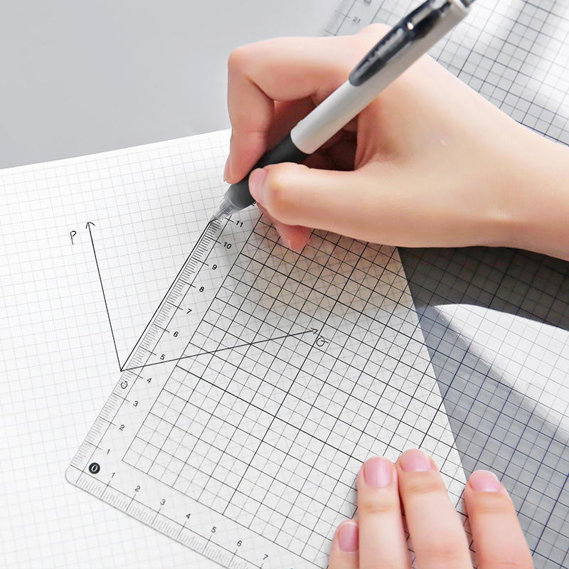 Transparent Ruler Board A4 B5  - Ruler Set Transparent บทวิจารณ์และราคา