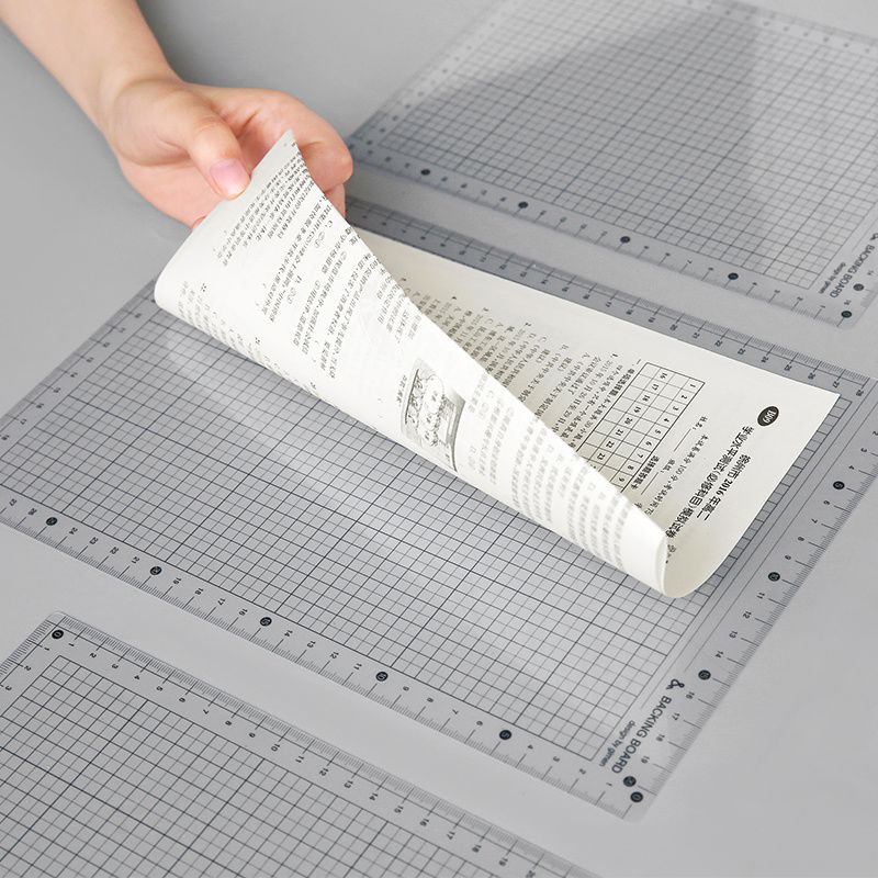 Transparent Ruler Board A4 B5  - Ruler Set Transparent บทวิจารณ์และราคา