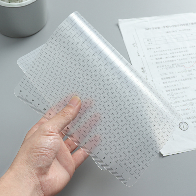 Transparent Ruler Board A4 B5  - Ruler Set Transparent บทวิจารณ์และราคา