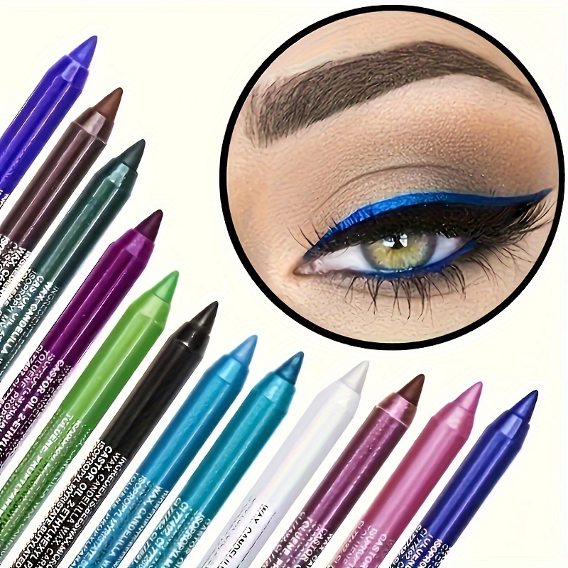 1pcs Waterproof Eyeliner Set w - Highlighter Set Pastel บทวิจารณ์และราคา
