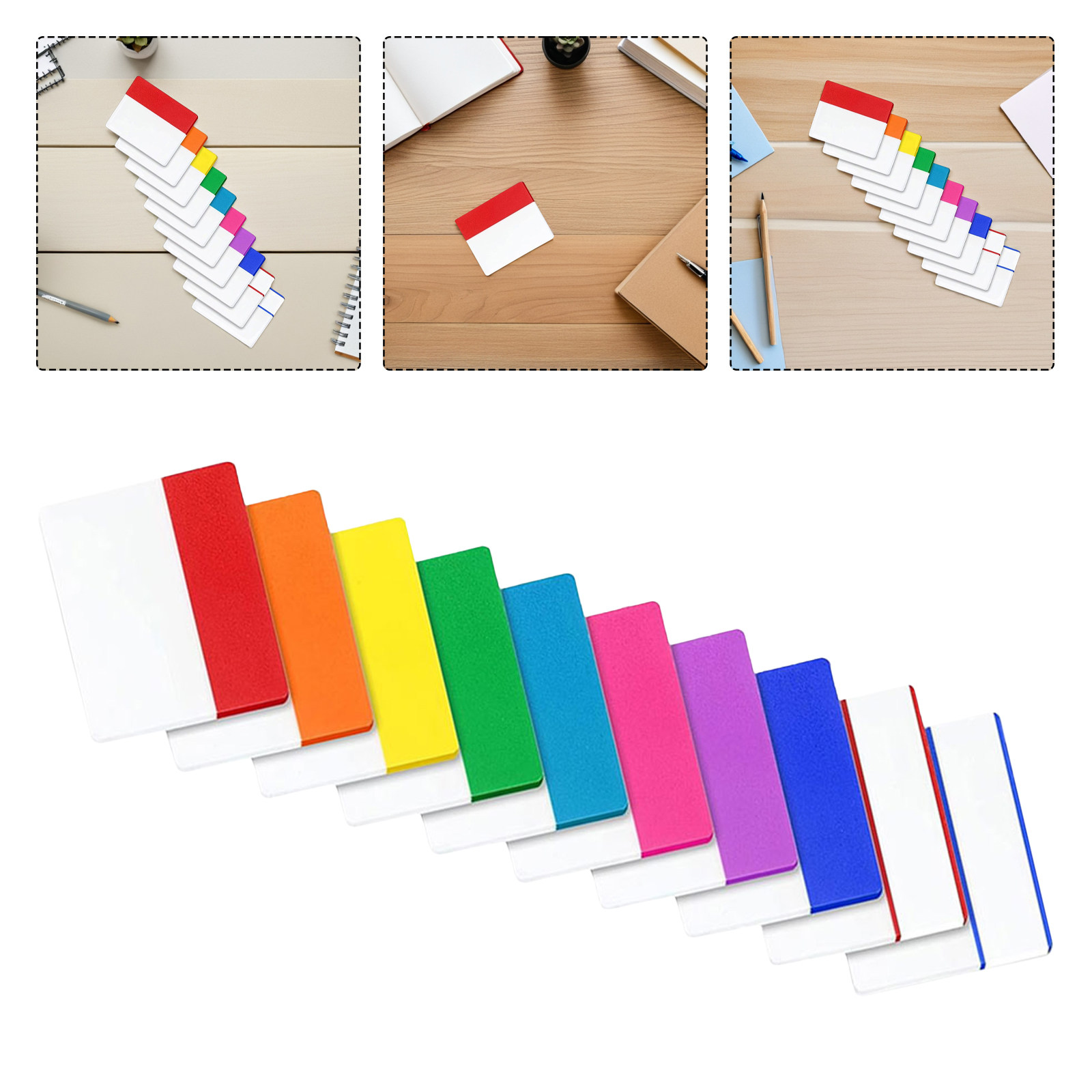 10 Semi Transparent Waterproof - Index Tab Divider บทวิจารณ์และราคา