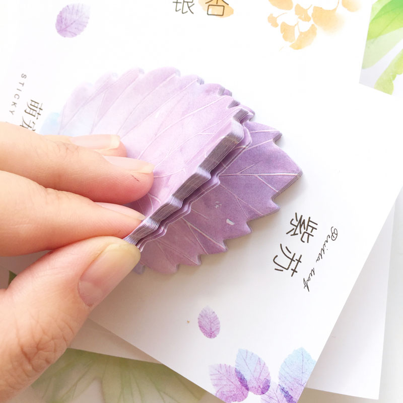 30 Pcs Leaf Sticky notes Plann - Office Stationery Supply List บทวิจารณ์และราคา
