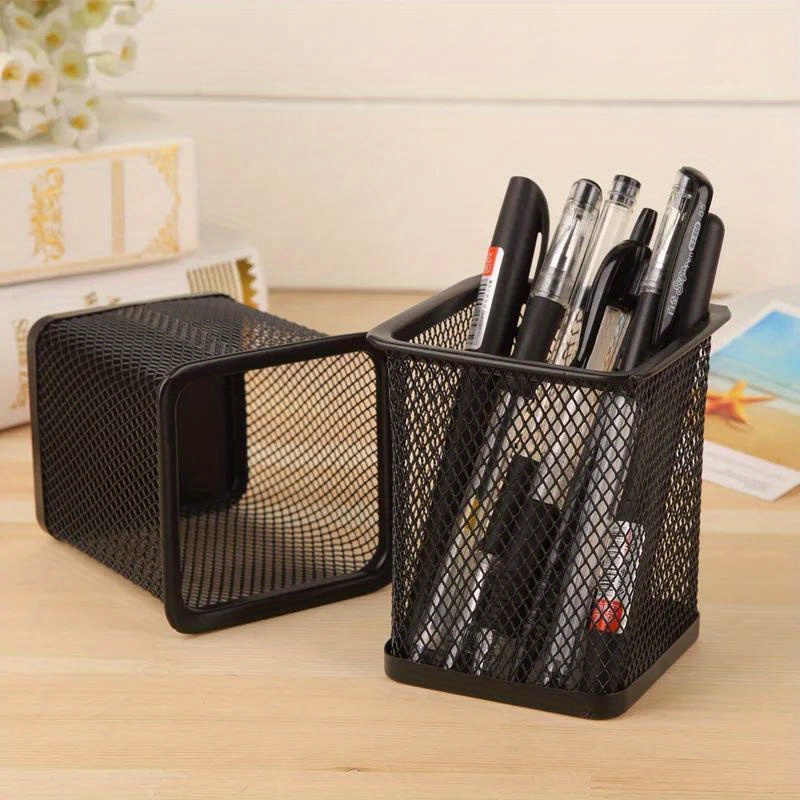 Grid pen holder with large cap - Stationery Office Supply Store บทวิจารณ์และราคา