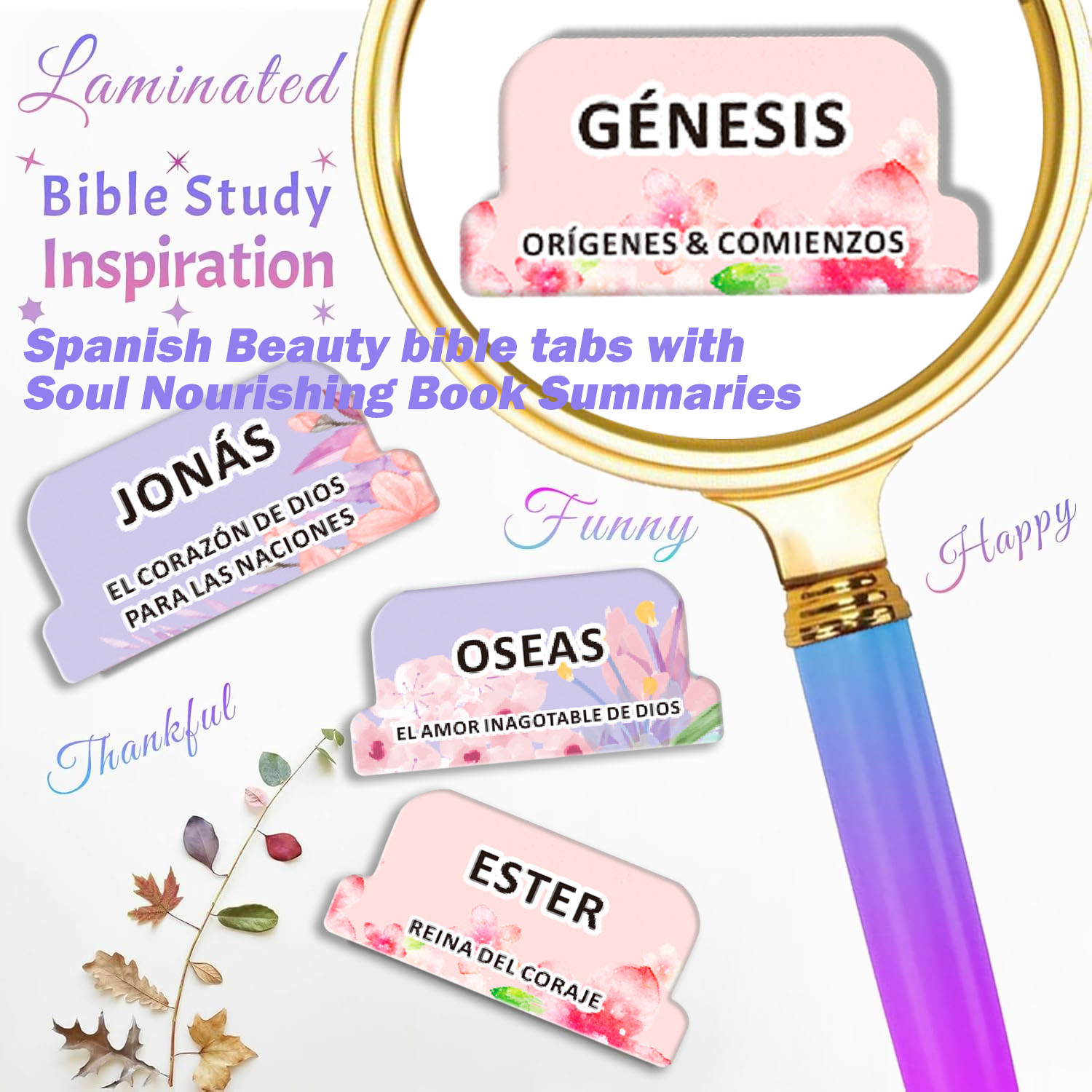 80pcs Spanish Bible Tabs-Soul  - Index Tab Divider บทวิจารณ์และราคา