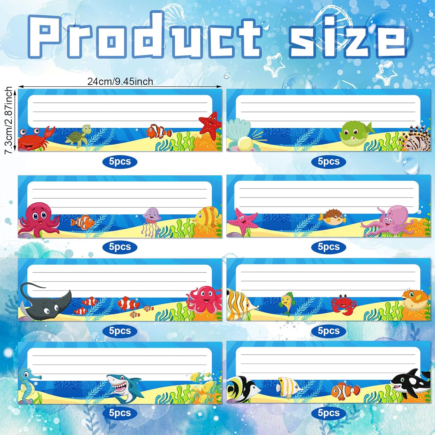 40 Sea Themed Name Plates for  - Desk Name Plate บทวิจารณ์และราคา