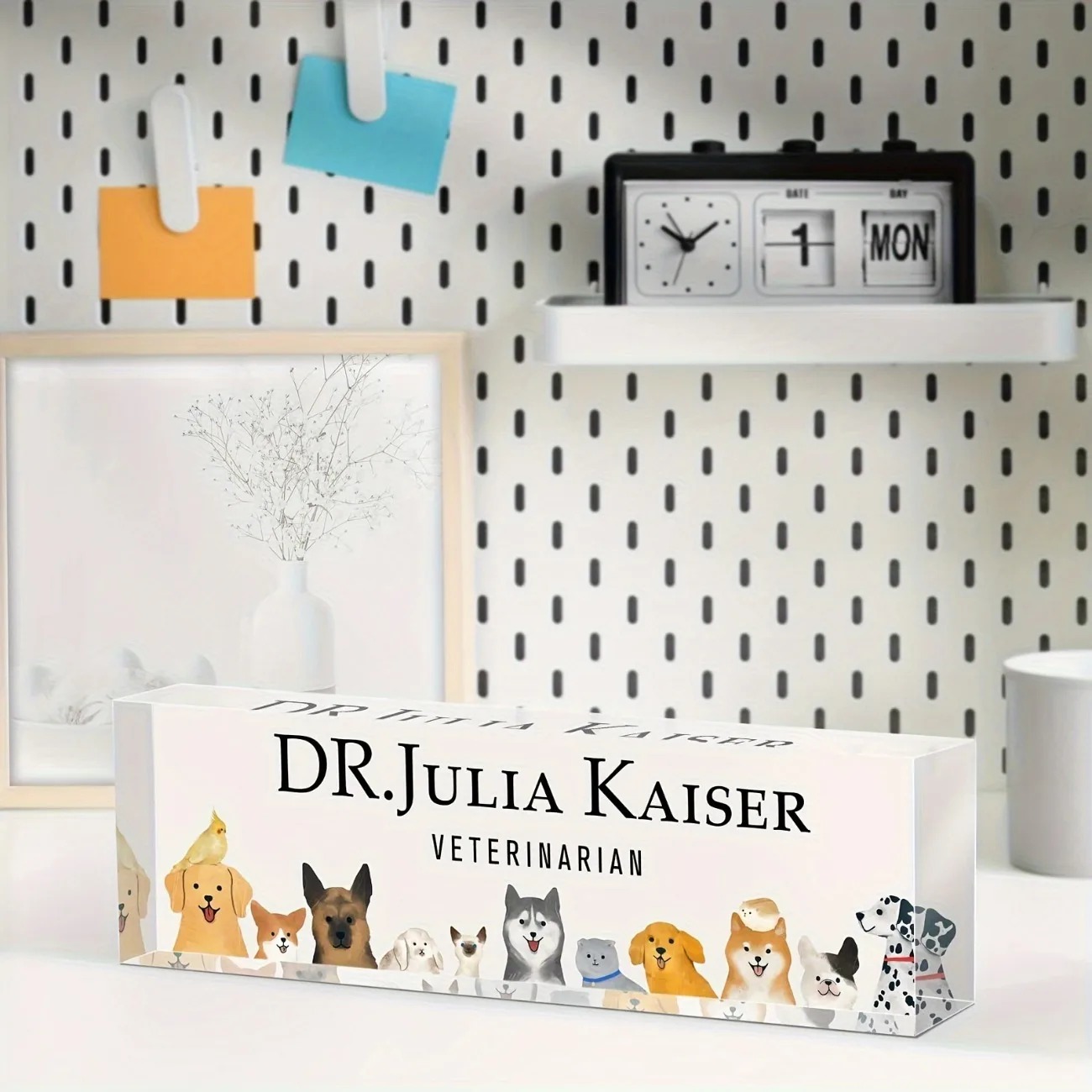 Custom Acrylic Desk Name Plate - Desk Name Plate บทวิจารณ์และราคา