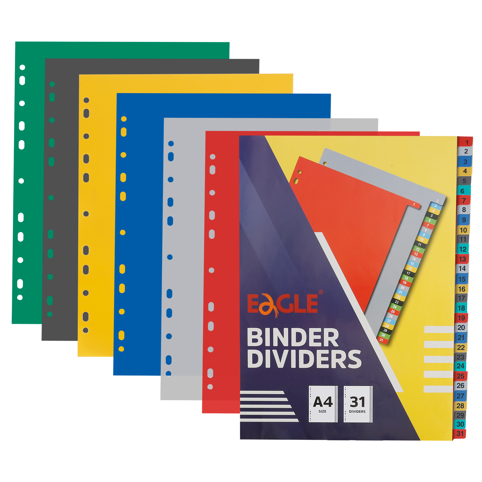 EAGLE A4 Binder Index Divider  - Index Tab Divider บทวิจารณ์และราคา