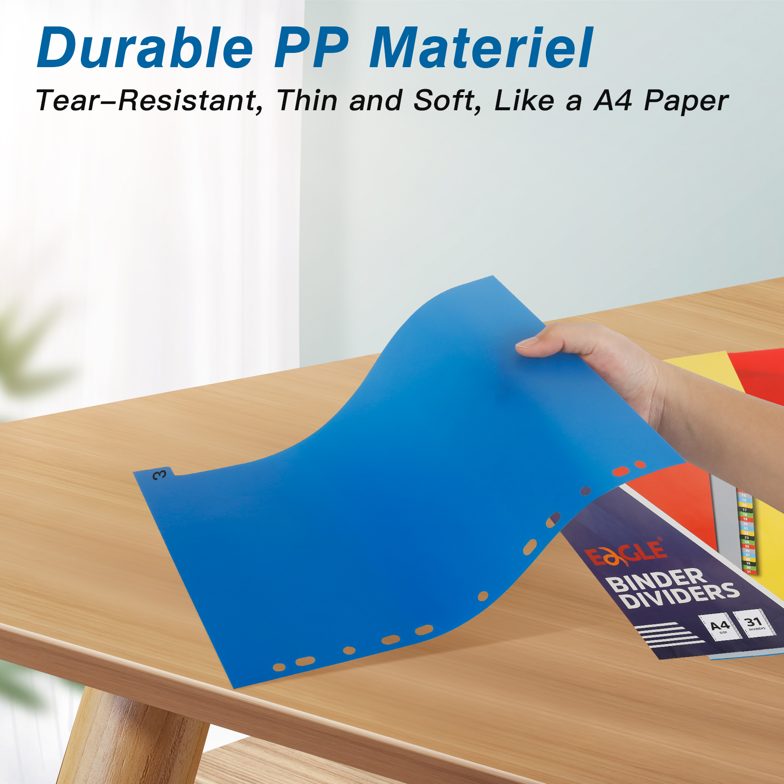 EAGLE A4 Binder Index Divider  - Index Tab Divider บทวิจารณ์และราคา