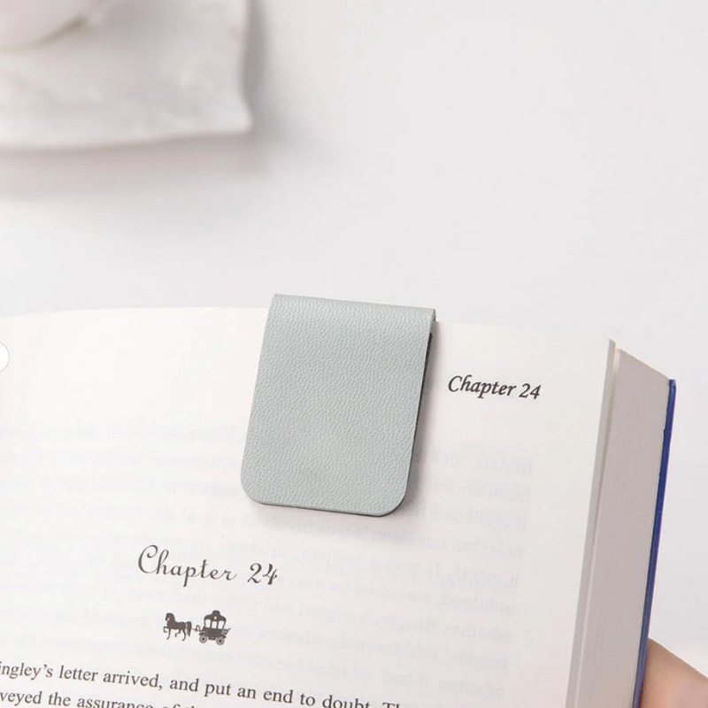 Premium Leather Magnetic Bookm - Bookmark Magnetic Clip บทวิจารณ์และราคา