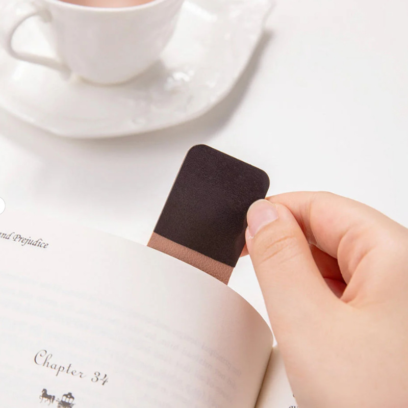 Premium Leather Magnetic Bookm - Bookmark Magnetic Clip บทวิจารณ์และราคา