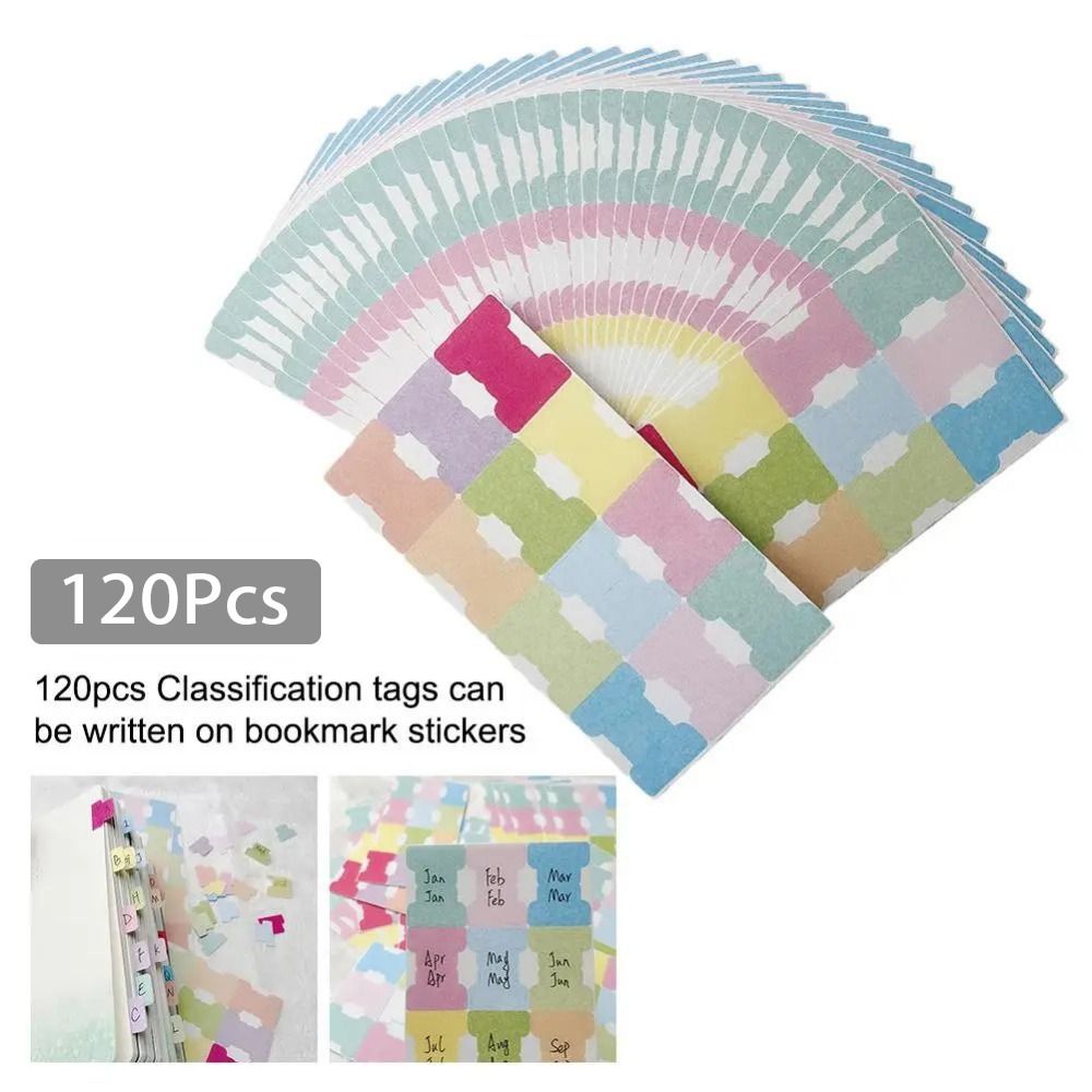 60/120Pcs Index Label Sticker  - Index Tab Divider บทวิจารณ์และราคา