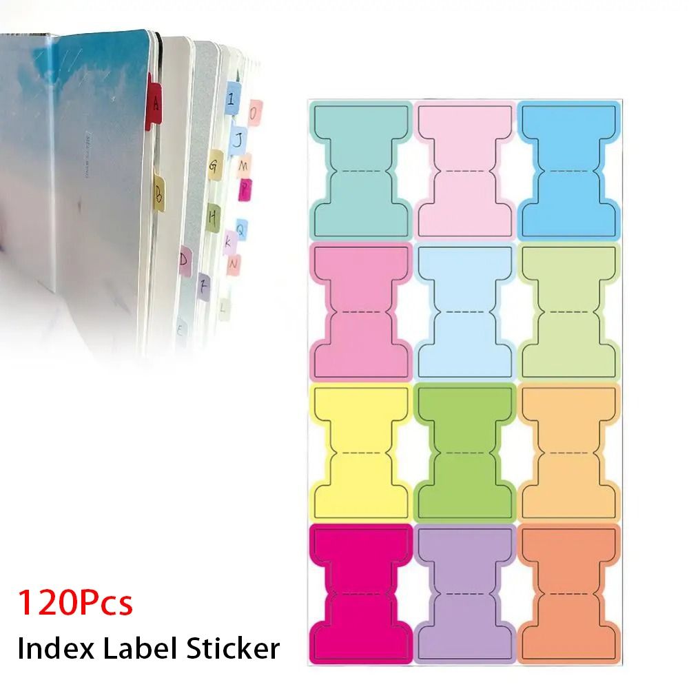 60/120Pcs Index Label Sticker  - Index Tab Divider บทวิจารณ์และราคา