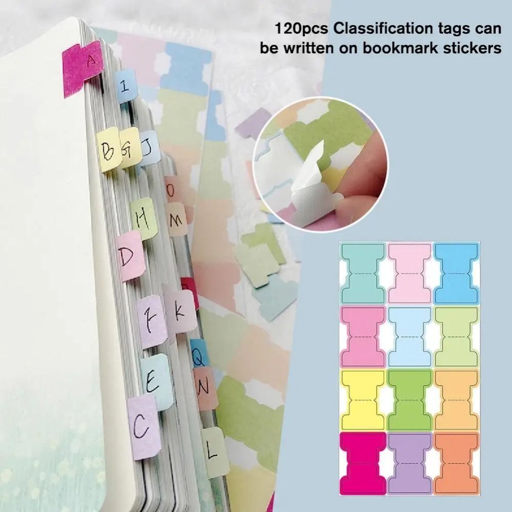 60/120Pcs Index Label Sticker  - Index Tab Divider บทวิจารณ์และราคา