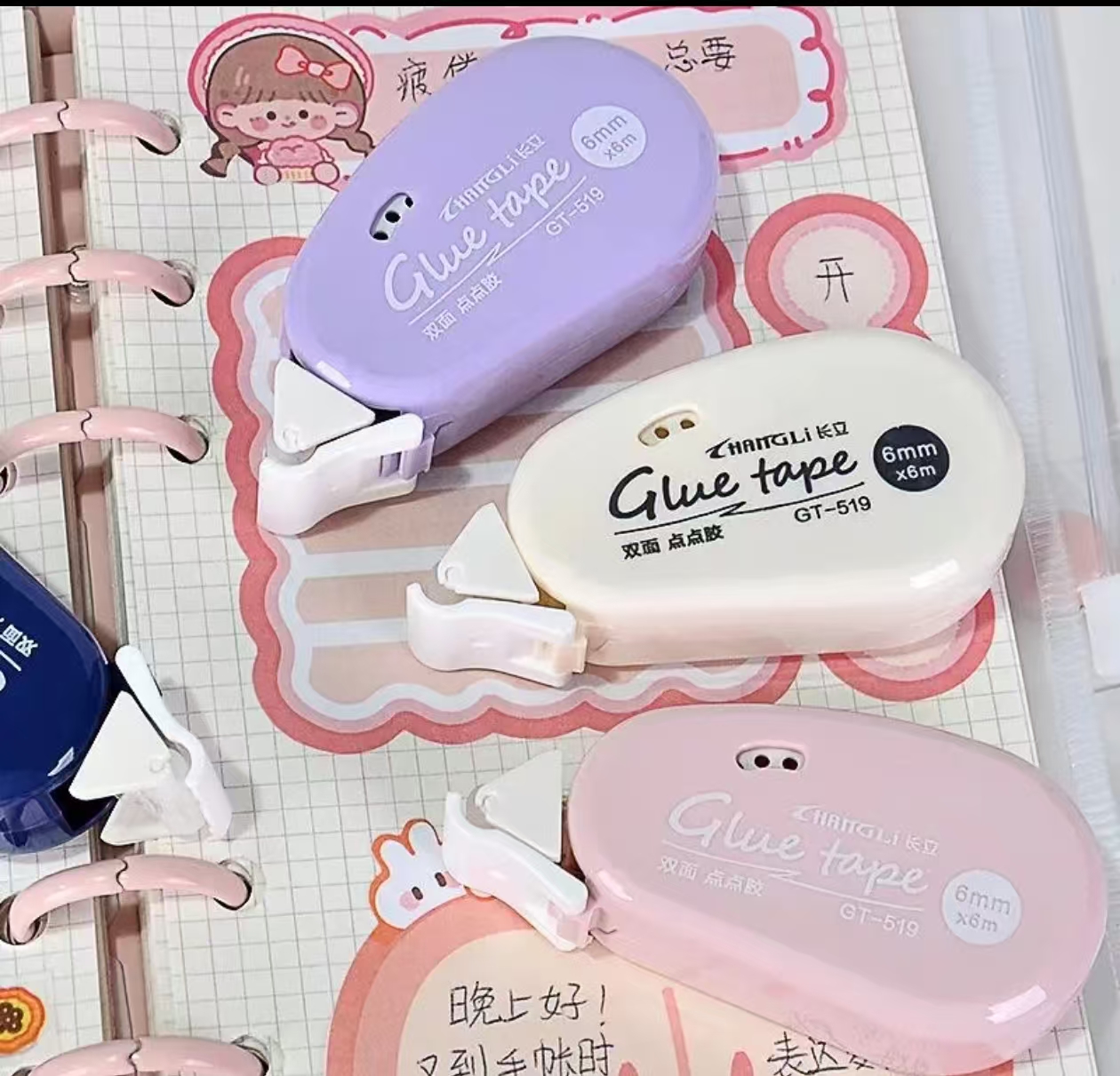 1-4pcs Double Sided Adhesive D - Glue Stick Pack บทวิจารณ์และราคา