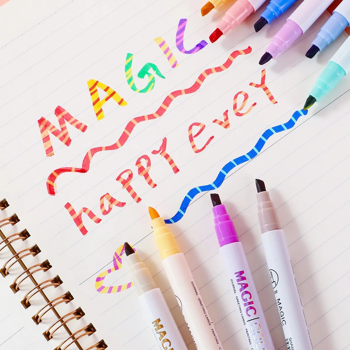 Double-ended Magic Color Chang - Highlighter Set Pastel บทวิจารณ์และราคา