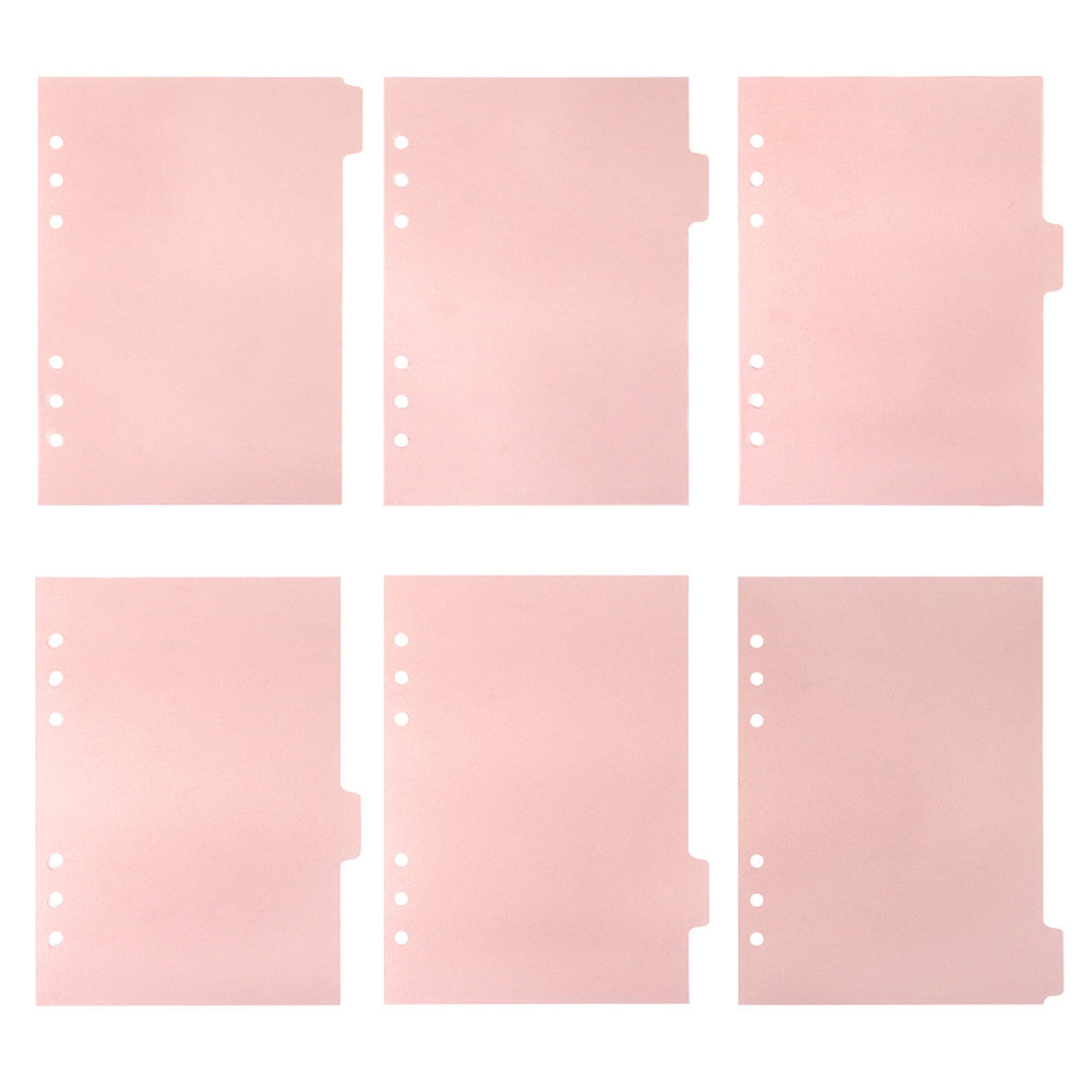 6Pcs Professional Tab Dividers - Index Tab Divider บทวิจารณ์และราคา