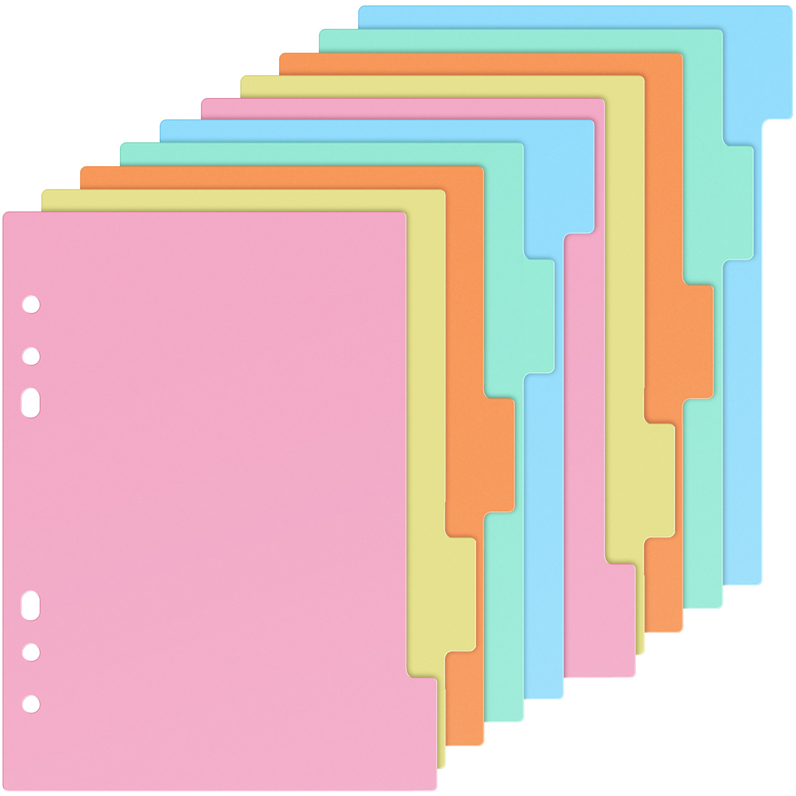 10Pcs Plastic Dividers Tab Ind - Index Tab Divider บทวิจารณ์และราคา