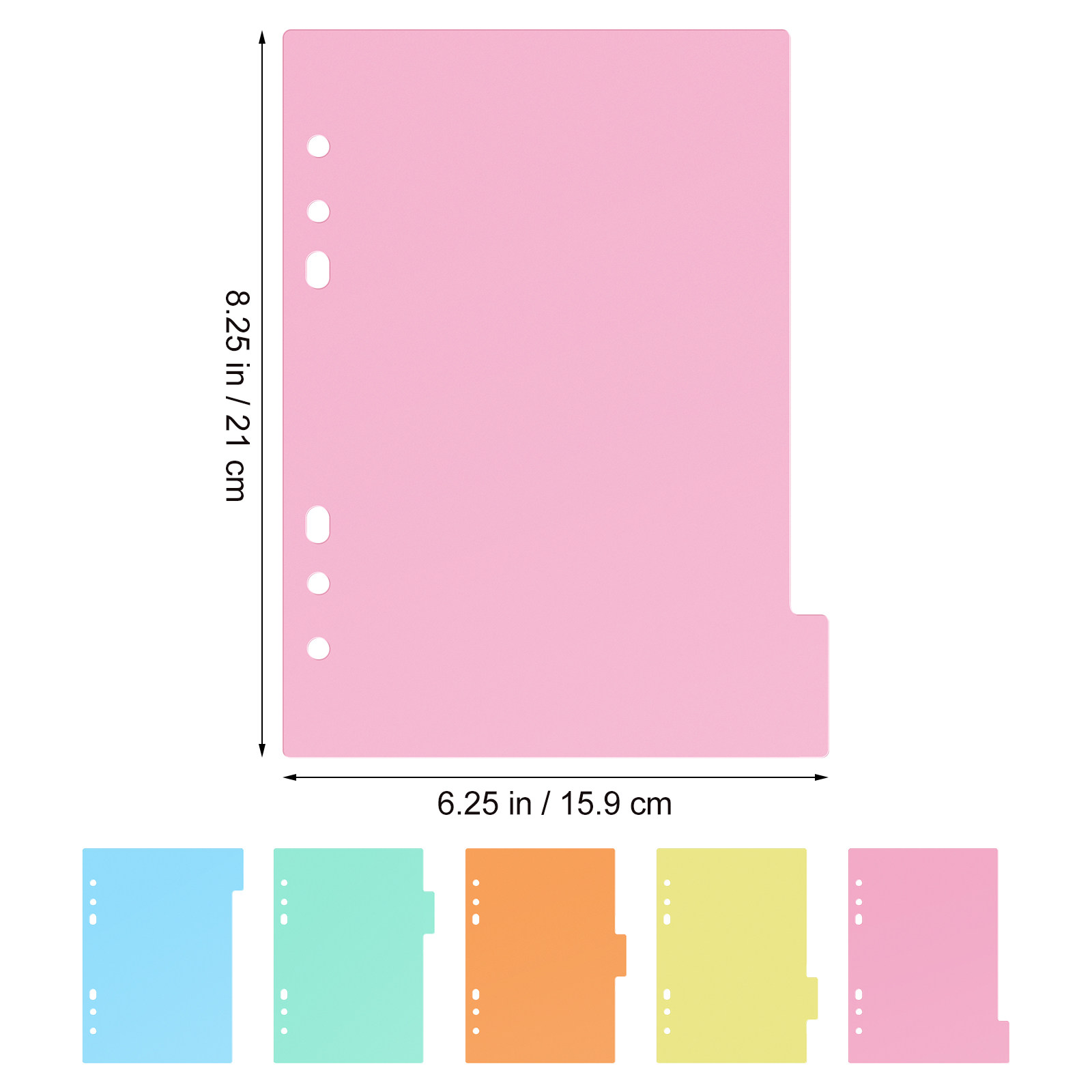 10Pcs Plastic Dividers Tab Ind - Index Tab Divider บทวิจารณ์และราคา