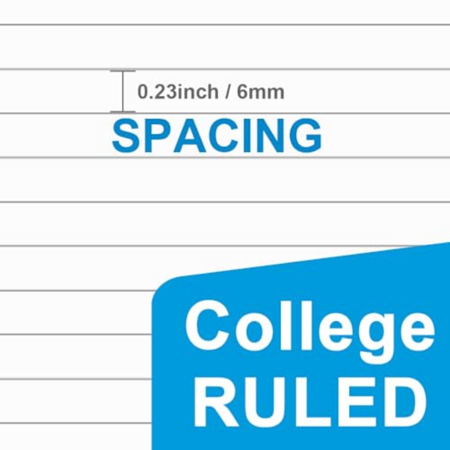 3 Pack Half Letter Lined Paper - Paper Punch 3 Hole บทวิจารณ์และราคา