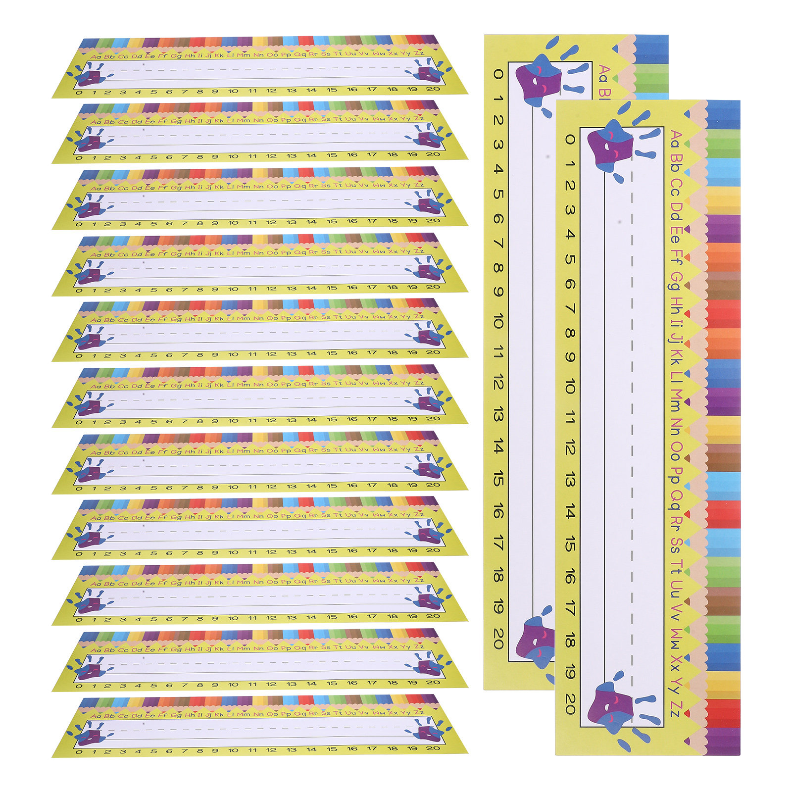 1Set Coated Paper Name Tags fo - Desk Name Plate บทวิจารณ์และราคา