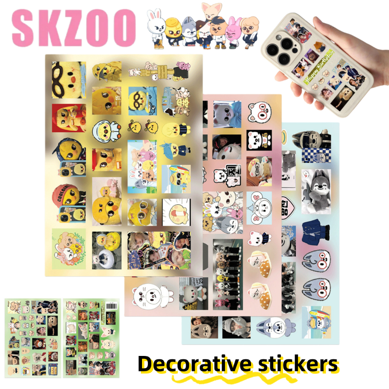 SKZOO Stray Kids Wolf chan Fox - Memo Pad Sticky บทวิจารณ์และราคา