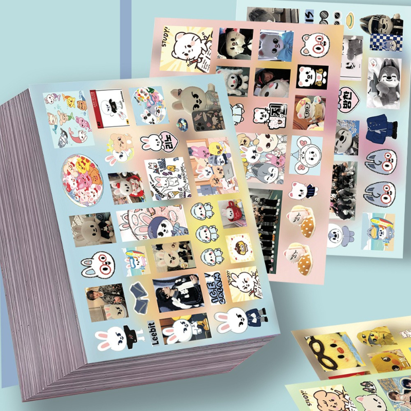 SKZOO Stray Kids Wolf chan Fox - Memo Pad Sticky บทวิจารณ์และราคา