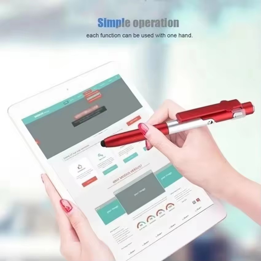 4 IN 1 Multifunction Touch Pen - Stationery Warehouse บทวิจารณ์และราคา