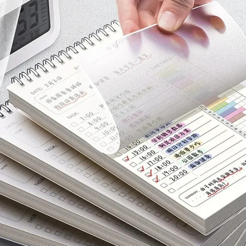 2PCS Planner Agenda Spiral A5  - Office Stationery Supply List บทวิจารณ์และราคา