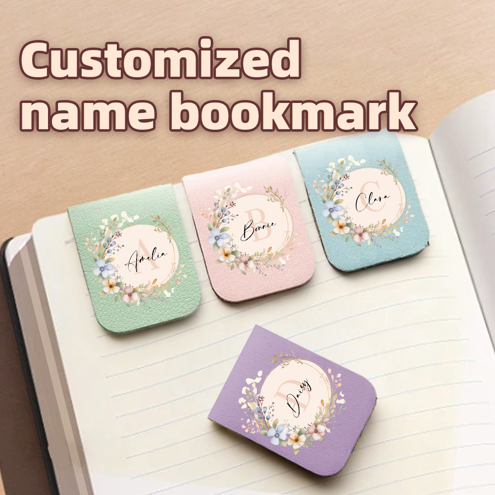 1pc Name Bookmark with Mirror  - Bookmark Magnetic Clip บทวิจารณ์และราคา