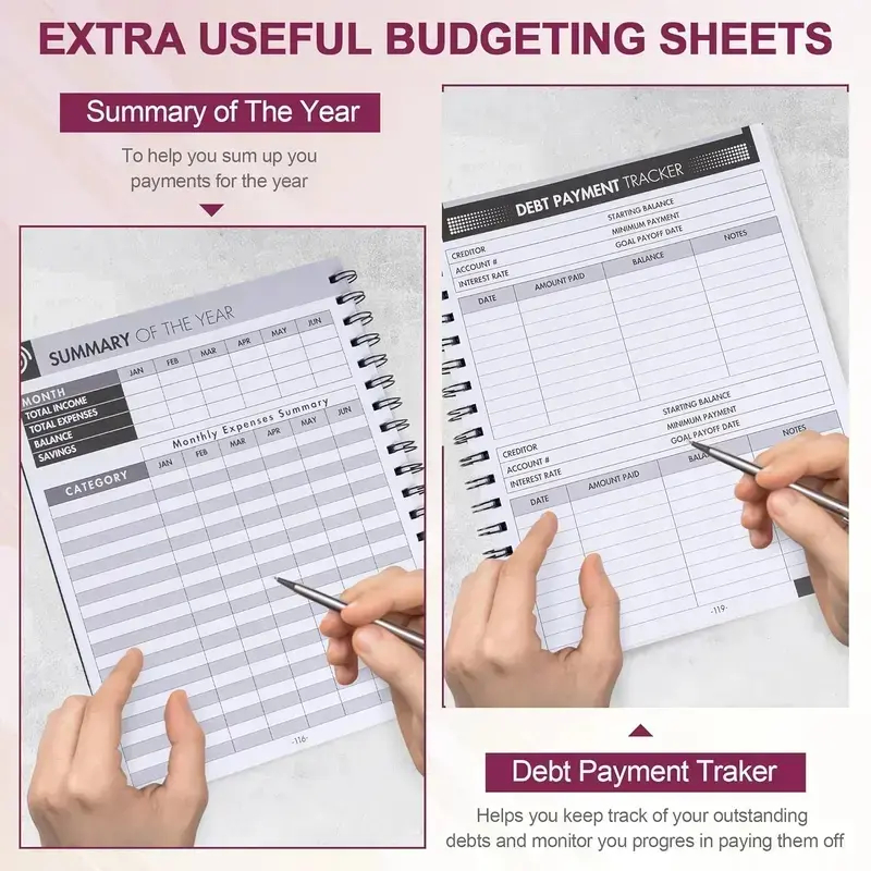 ADHD A4 Planner Notebook, Dura - Planner Weekly Budget บทวิจารณ์และราคา