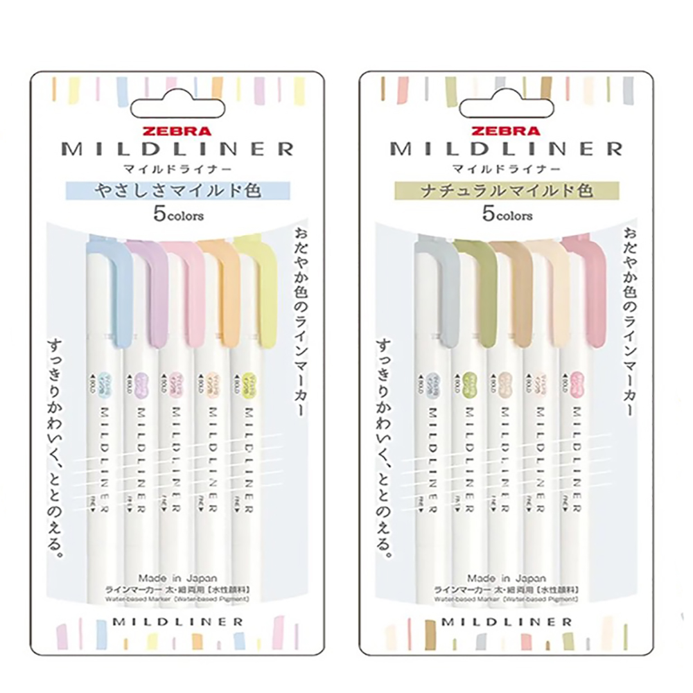 Japan ZEBRA Highlighters Pen s - Highlighter Set Pastel บทวิจารณ์และราคา
