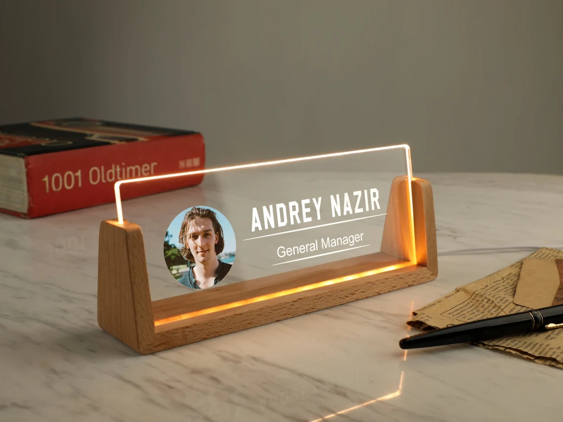 Customized Office Desk Name Pl - Desk Name Plate บทวิจารณ์และราคา