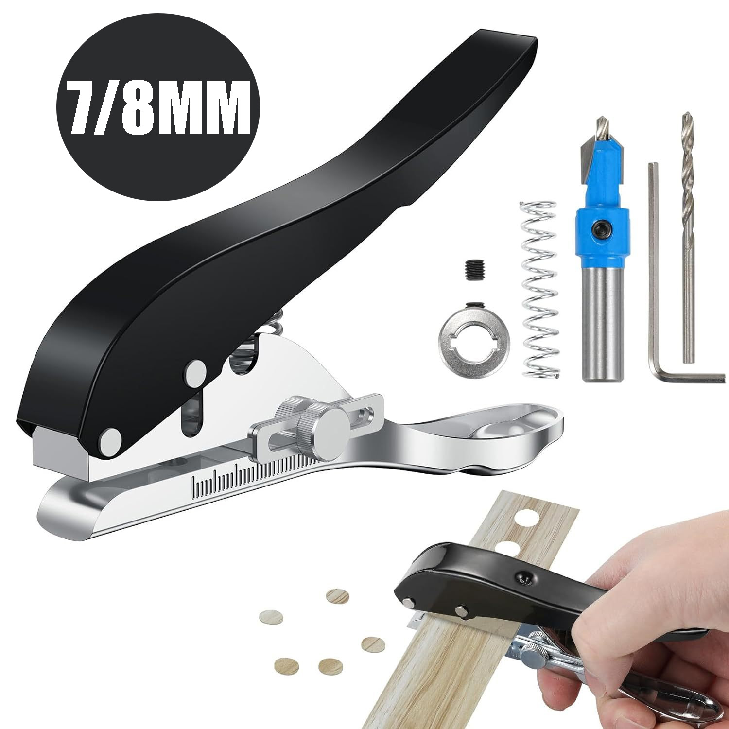 Hole Punch 3/8 Inch-8/10mm Sin - Paper Punch 3 Hole บทวิจารณ์และราคา