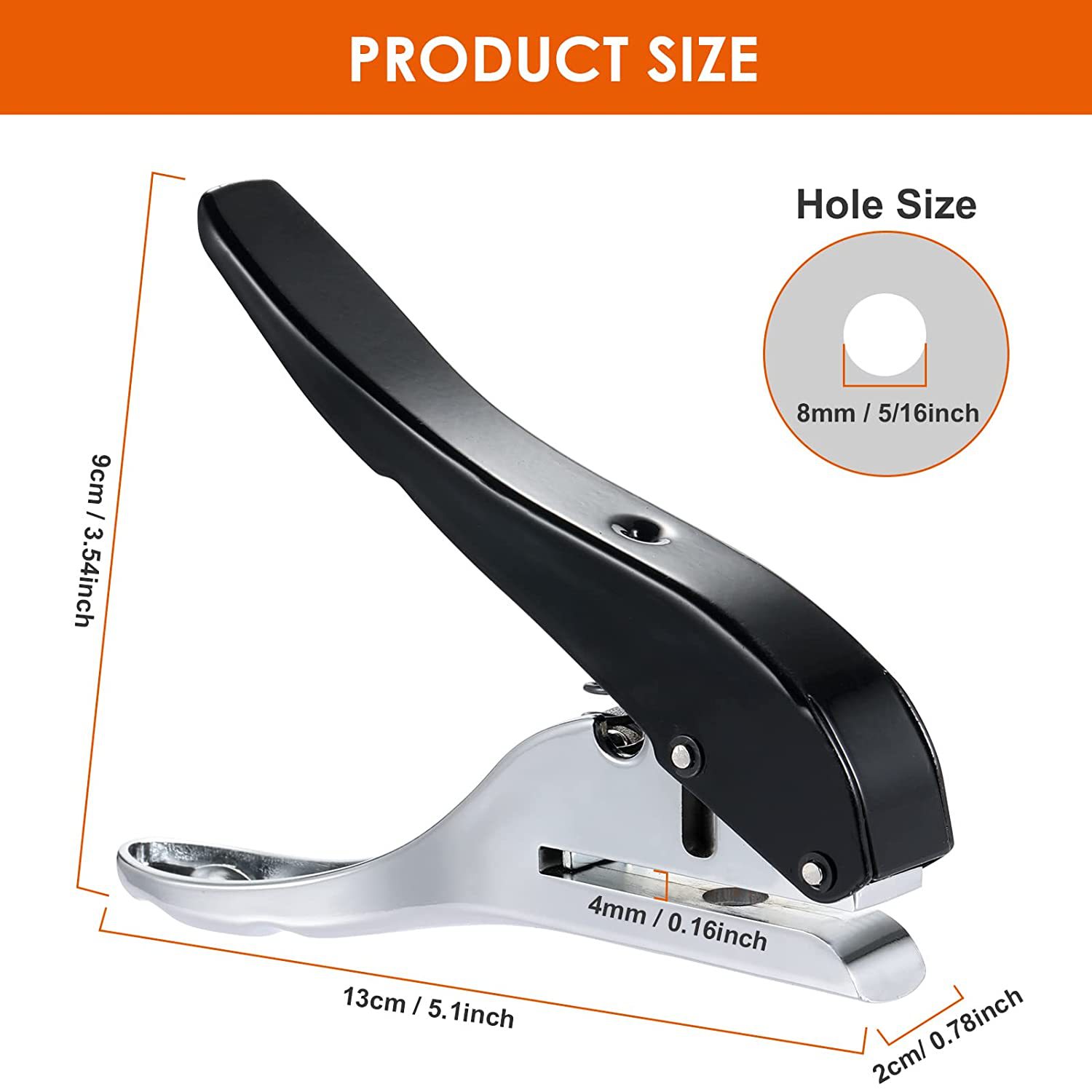 Hole Punch 3/8 Inch-8/10mm Sin - Paper Punch 3 Hole บทวิจารณ์และราคา
