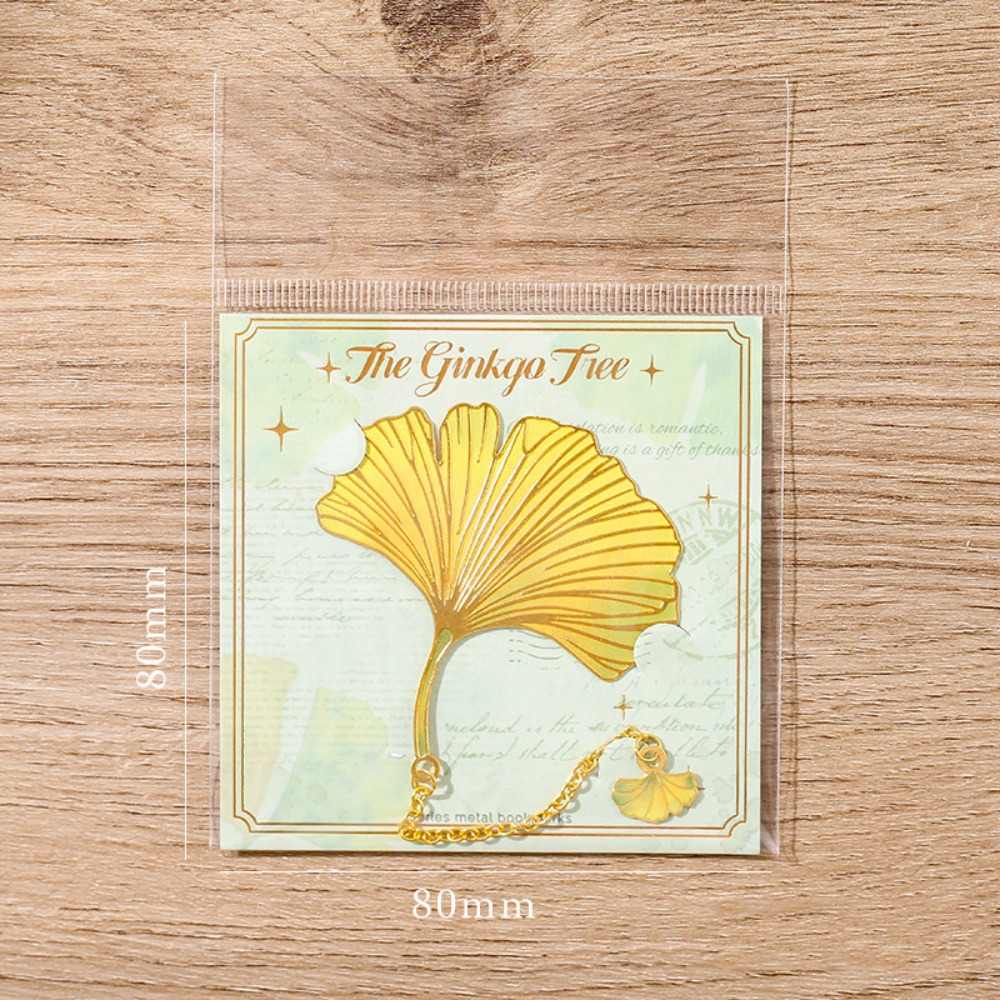 Metal Leaves Bronzing Bookmark - Stationery And Office Supply Chain บทวิจารณ์และราคา