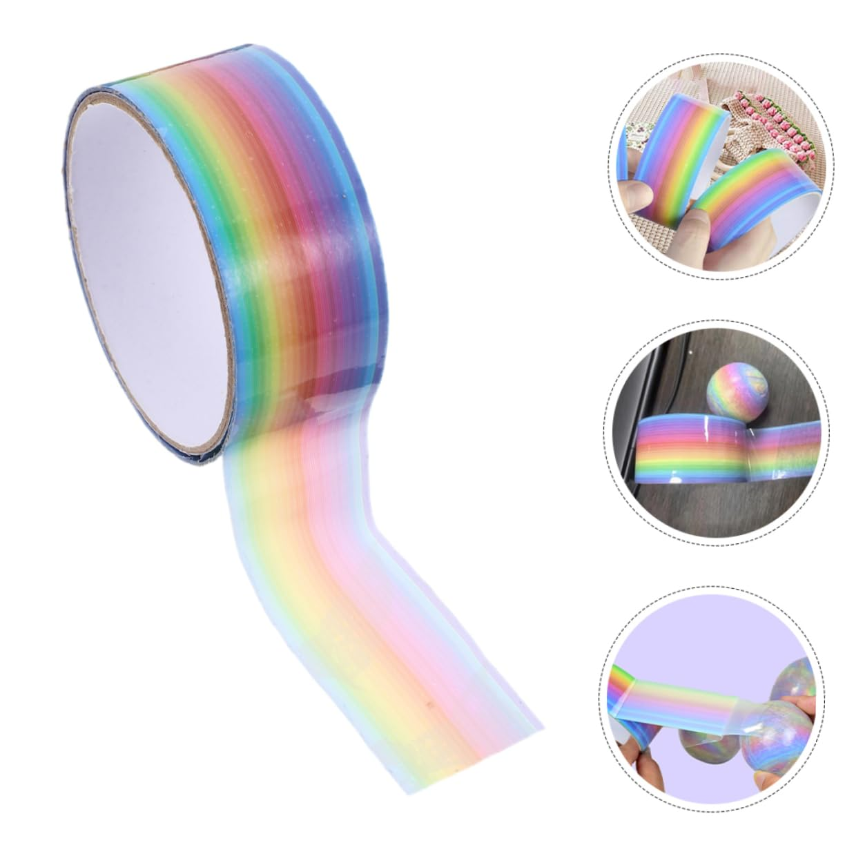 1pcs Rainbow Balls Sticky Ball - Glue Stick Pack บทวิจารณ์และราคา