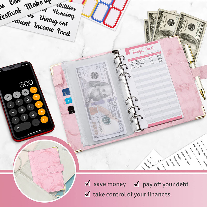 A6 Budget Binder with Cash Env - Planner Weekly Budget บทวิจารณ์และราคา