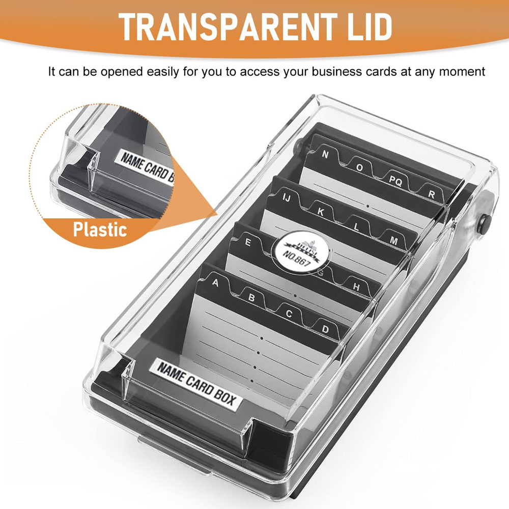 Desktop Business Card Box, Lar - Index Tab Divider บทวิจารณ์และราคา