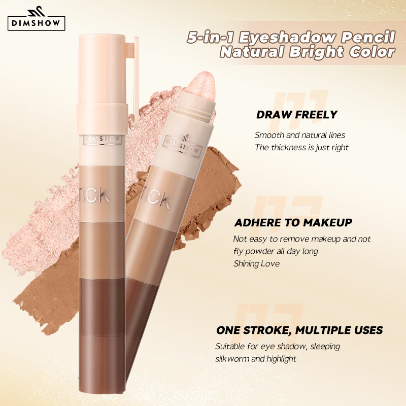 5-in-1 Lazy Eyeshadow Pen High - Highlighter Set Pastel บทวิจารณ์และราคา