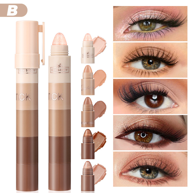 5-in-1 Lazy Eyeshadow Pen High - Highlighter Set Pastel บทวิจารณ์และราคา