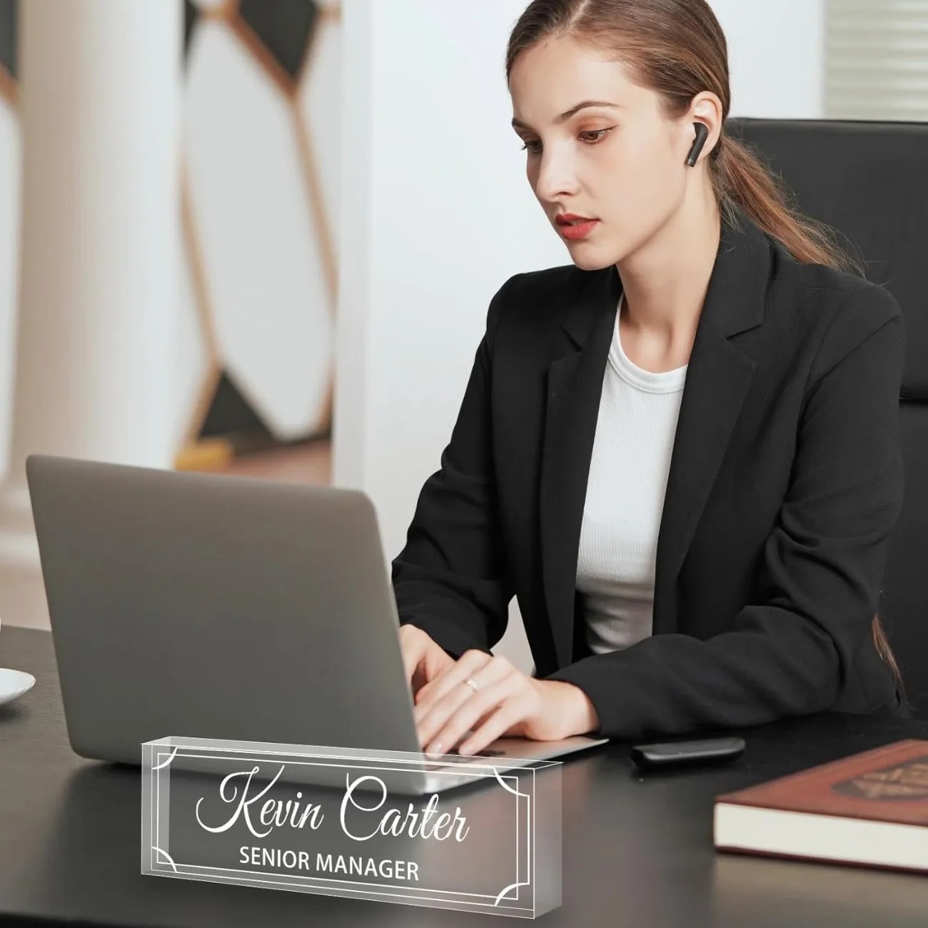 Personalized Acrylic Desk Name - Desk Name Plate บทวิจารณ์และราคา