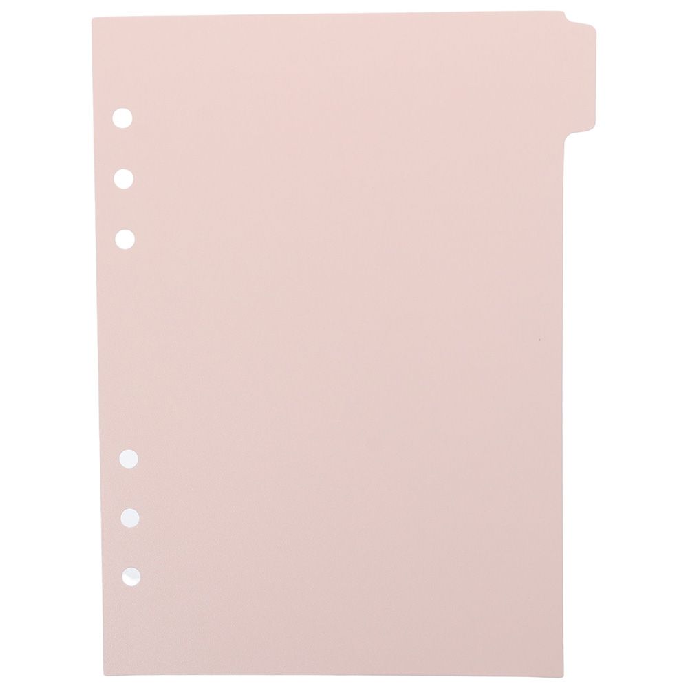 6 PCS A5 Binder Divider,Pink 6 - Index Tab Divider บทวิจารณ์และราคา