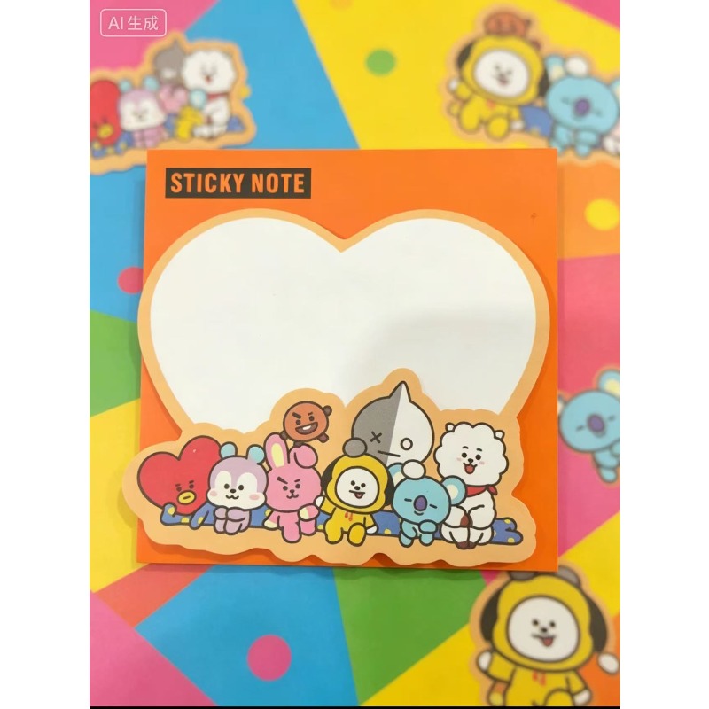 BT21 Creative Cute Sticky Note - Memo Pad Sticky บทวิจารณ์และราคา