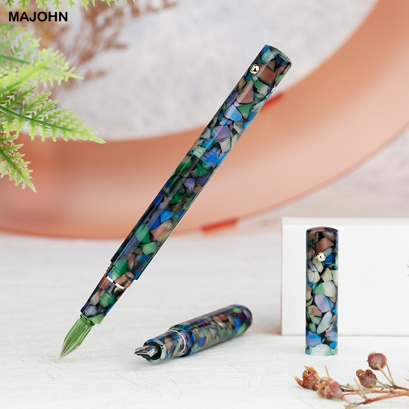 MAJOHN N8 Resin Glass Dip Pen  - Office Stationery Supply Business บทวิจารณ์และราคา