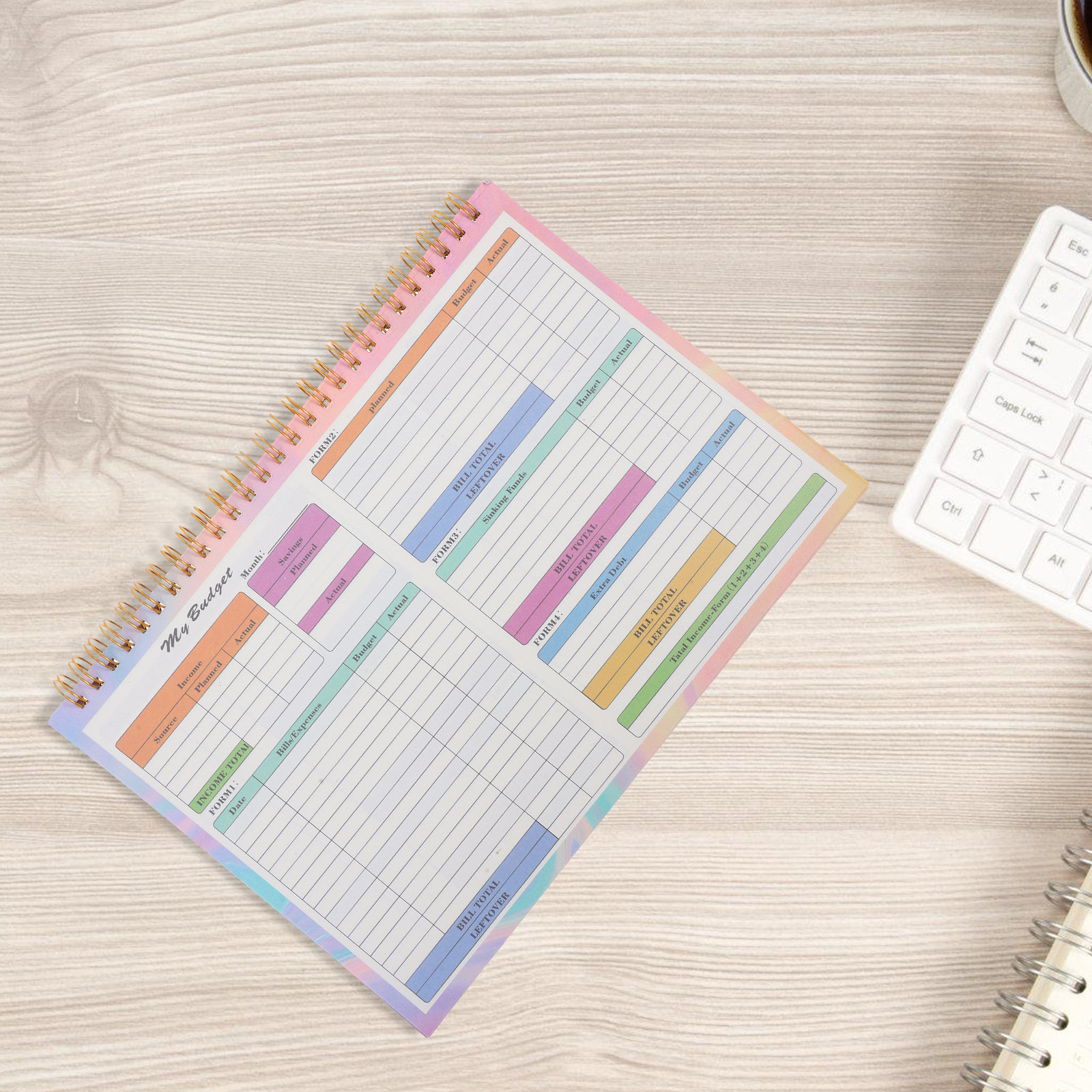 B5 Daily Weekly Financial Ledg - Planner Weekly Budget บทวิจารณ์และราคา