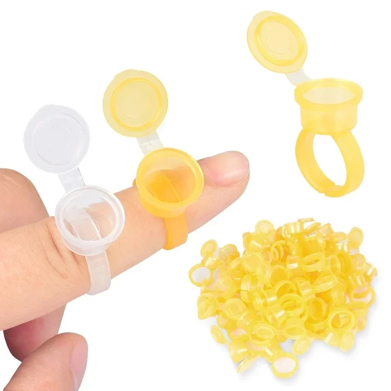 50PCS Tattoo Pigment Ink Ring  - Calligraphy Ink Bottle บทวิจารณ์และราคา