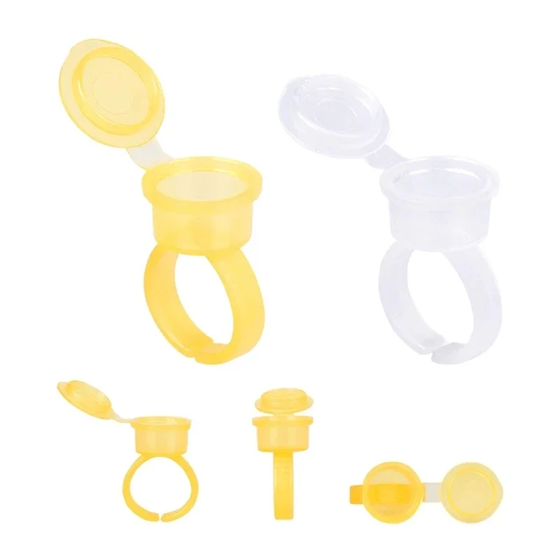 50PCS Tattoo Pigment Ink Ring  - Calligraphy Ink Bottle บทวิจารณ์และราคา
