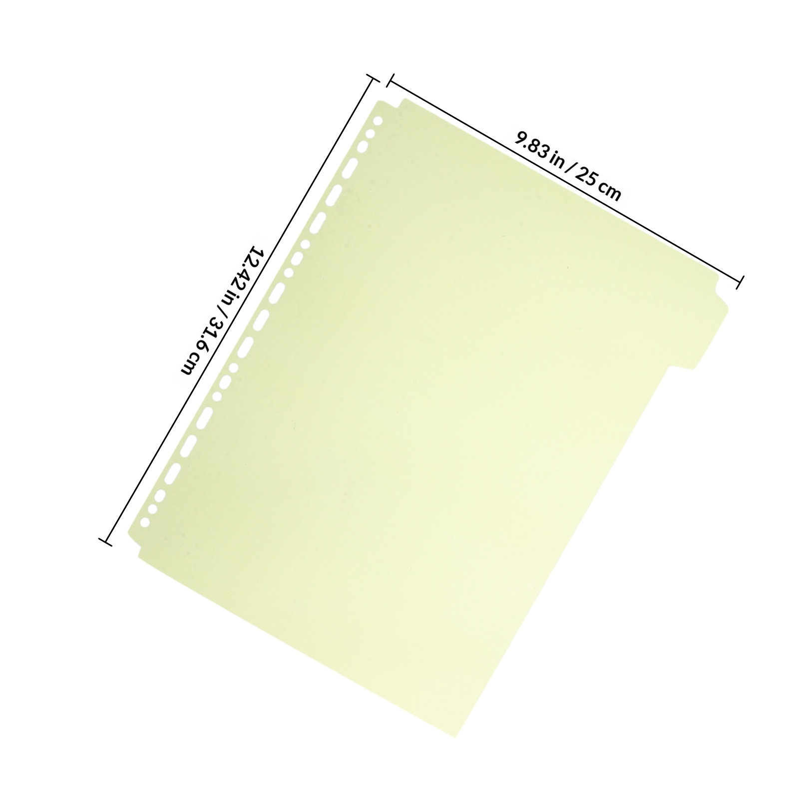 6Pcs Tabbed Binder Dividers A4 - Index Tab Divider บทวิจารณ์และราคา