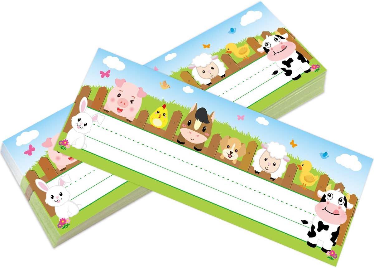 36 Pack Farm Animal Name Plate - Desk Name Plate บทวิจารณ์และราคา